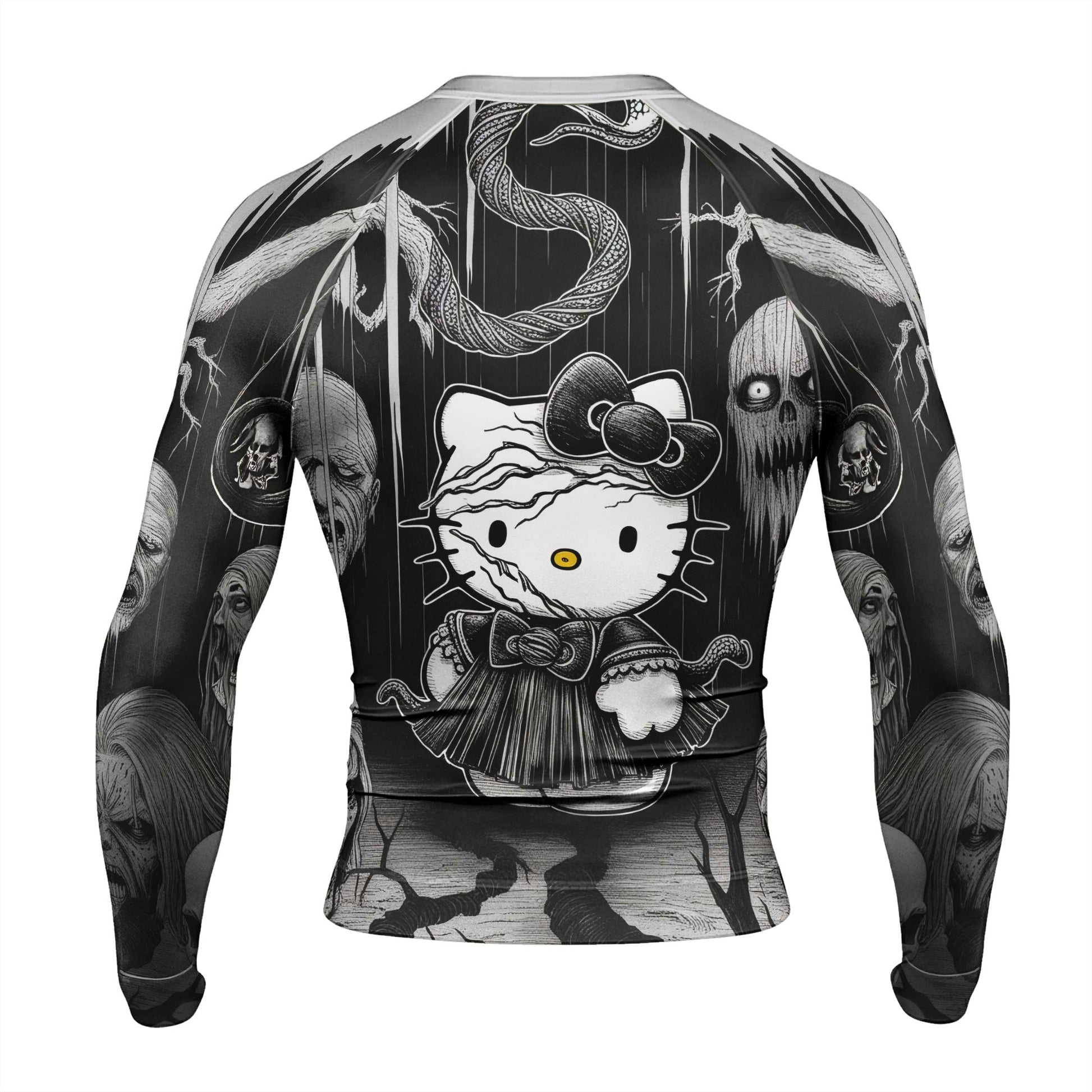 Wednesday Kitty Rash Guard