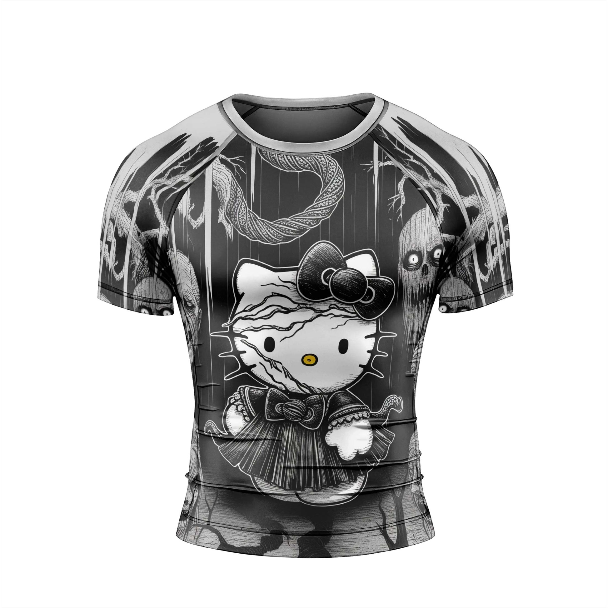 Wednesday Kitty Rash Guard