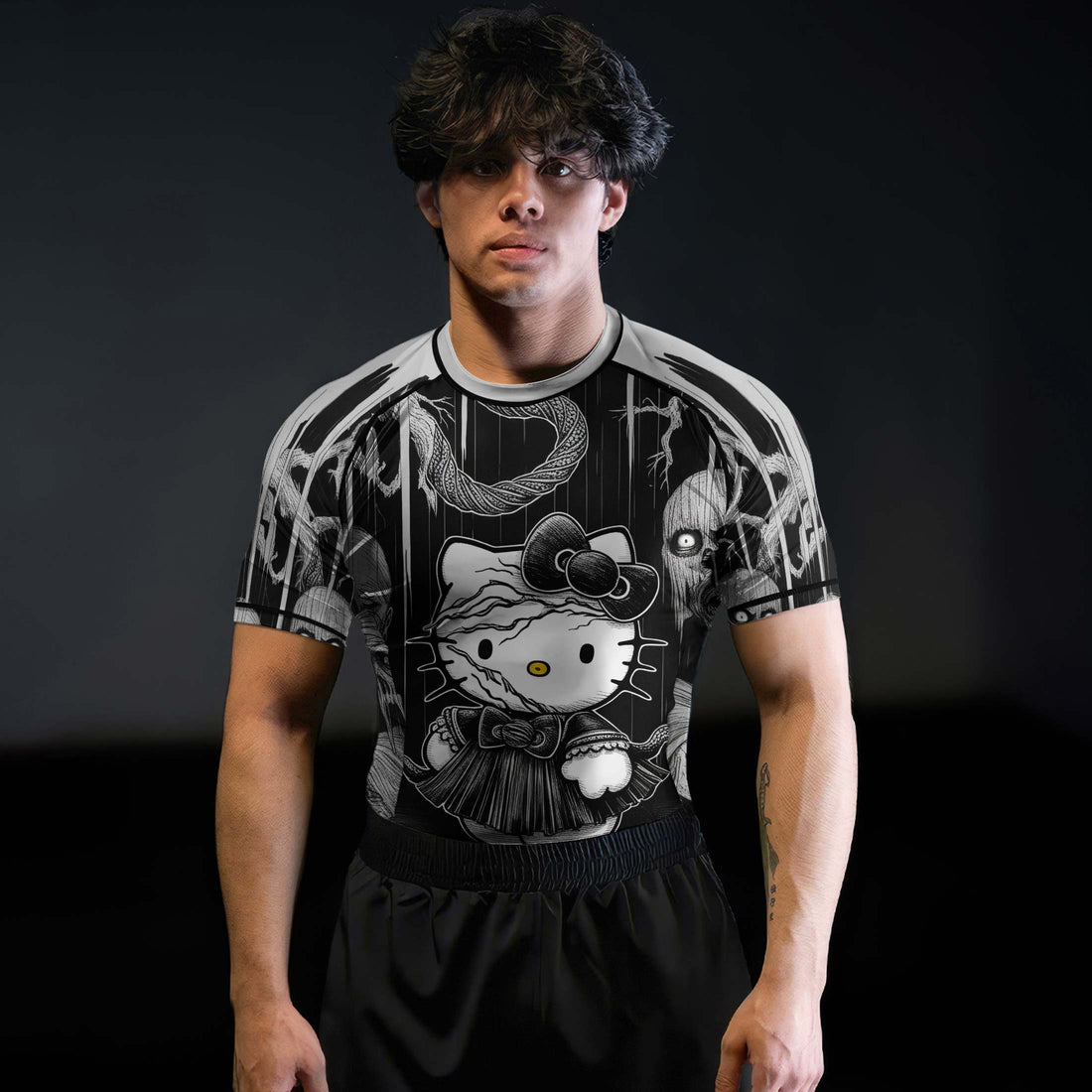 Wednesday Kitty Rash Guard