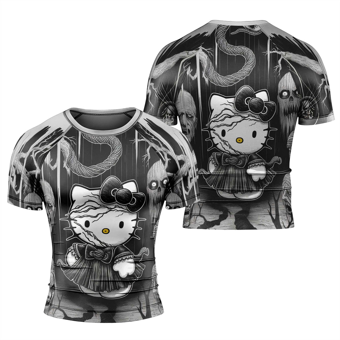 Wednesday Kitty Rash Guard