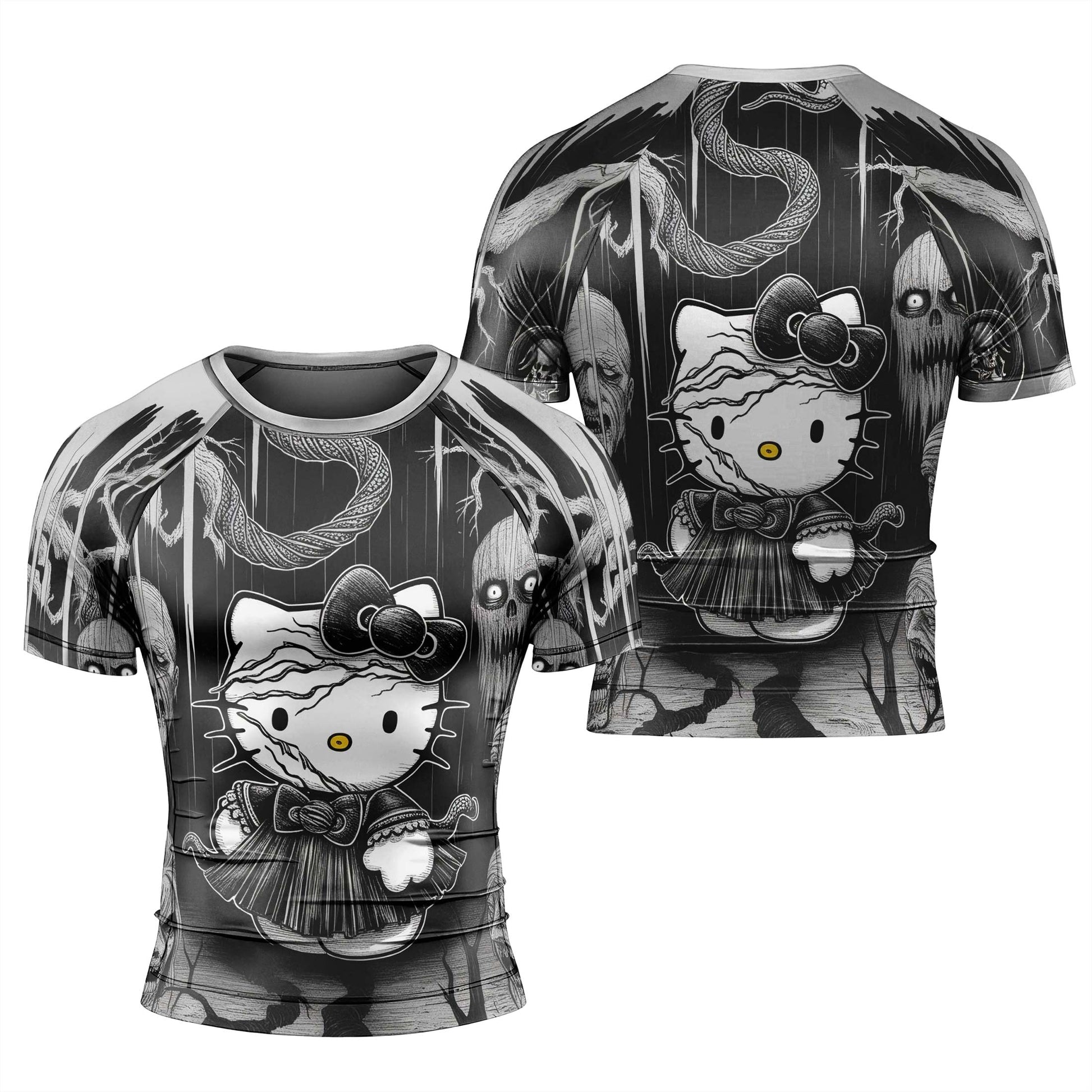 Wednesday Kitty Rash Guard