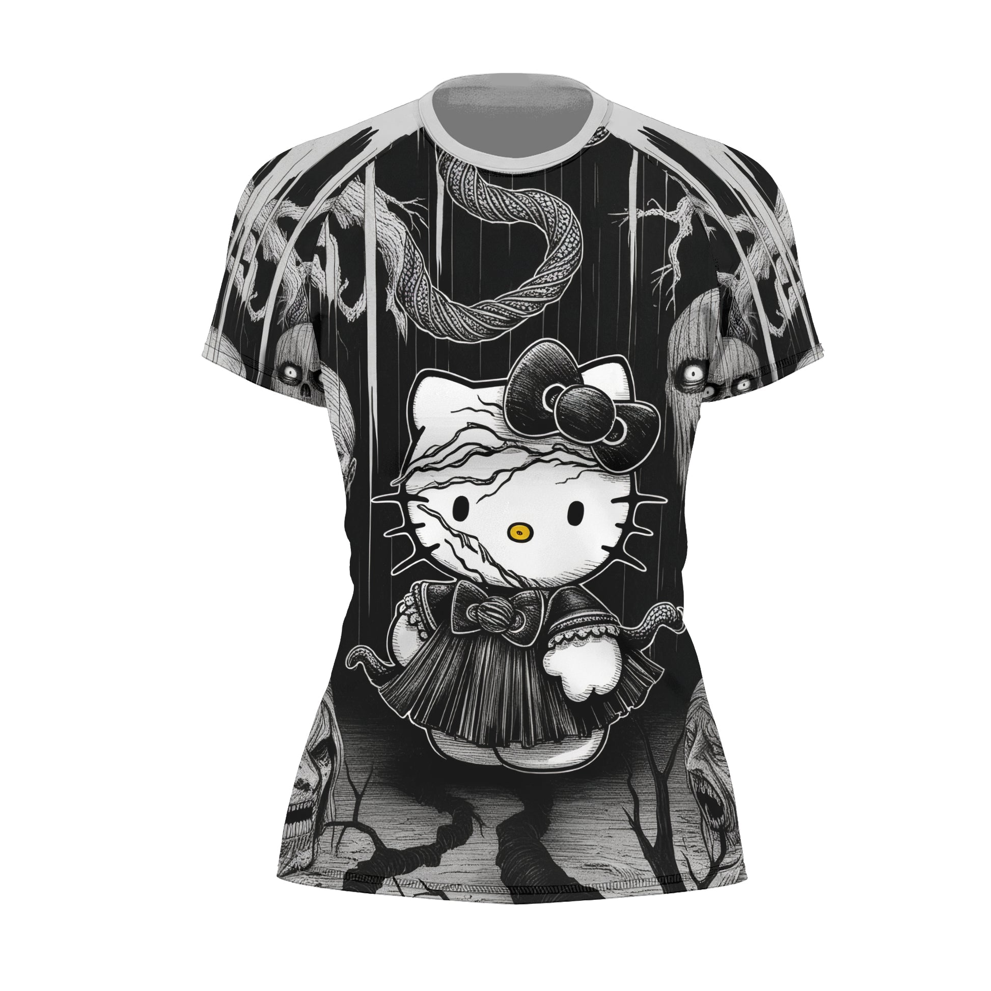 Wednesday Kitty Rash Guard
