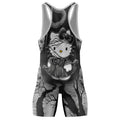 Wednesday Kitty Wrestling Singlet