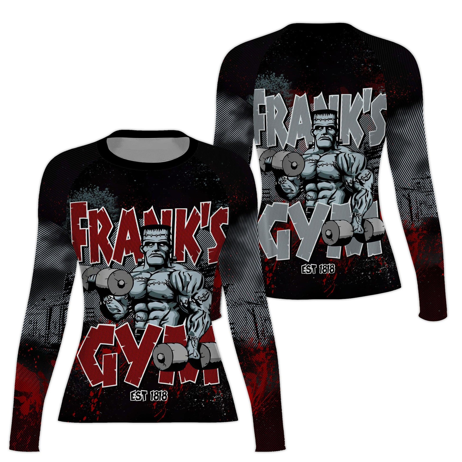 Welcome To Frankenstein 1988 Gym Rash Guard