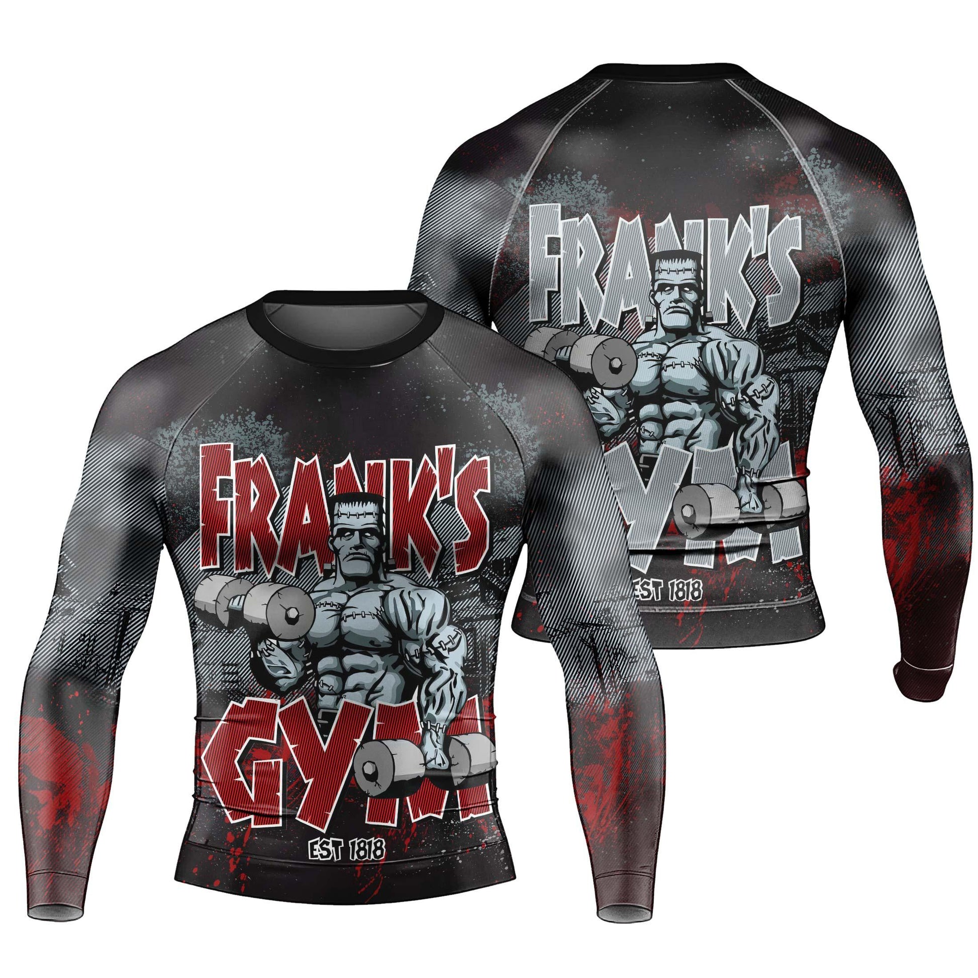 Welcome To Frankenstein 1988 Gym Rash Guard