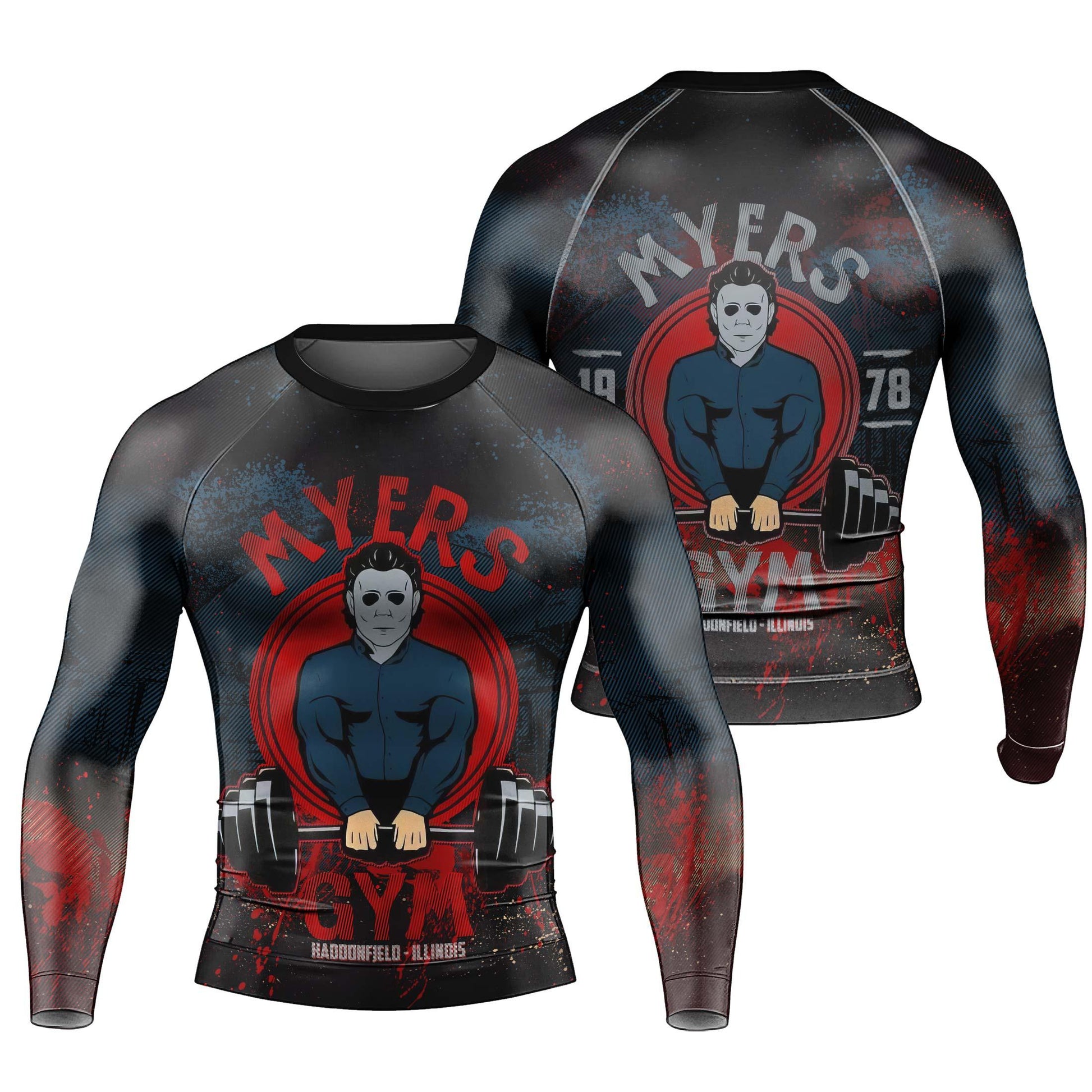 Welcome To Michael Myers 1978 Gym Rash Guard