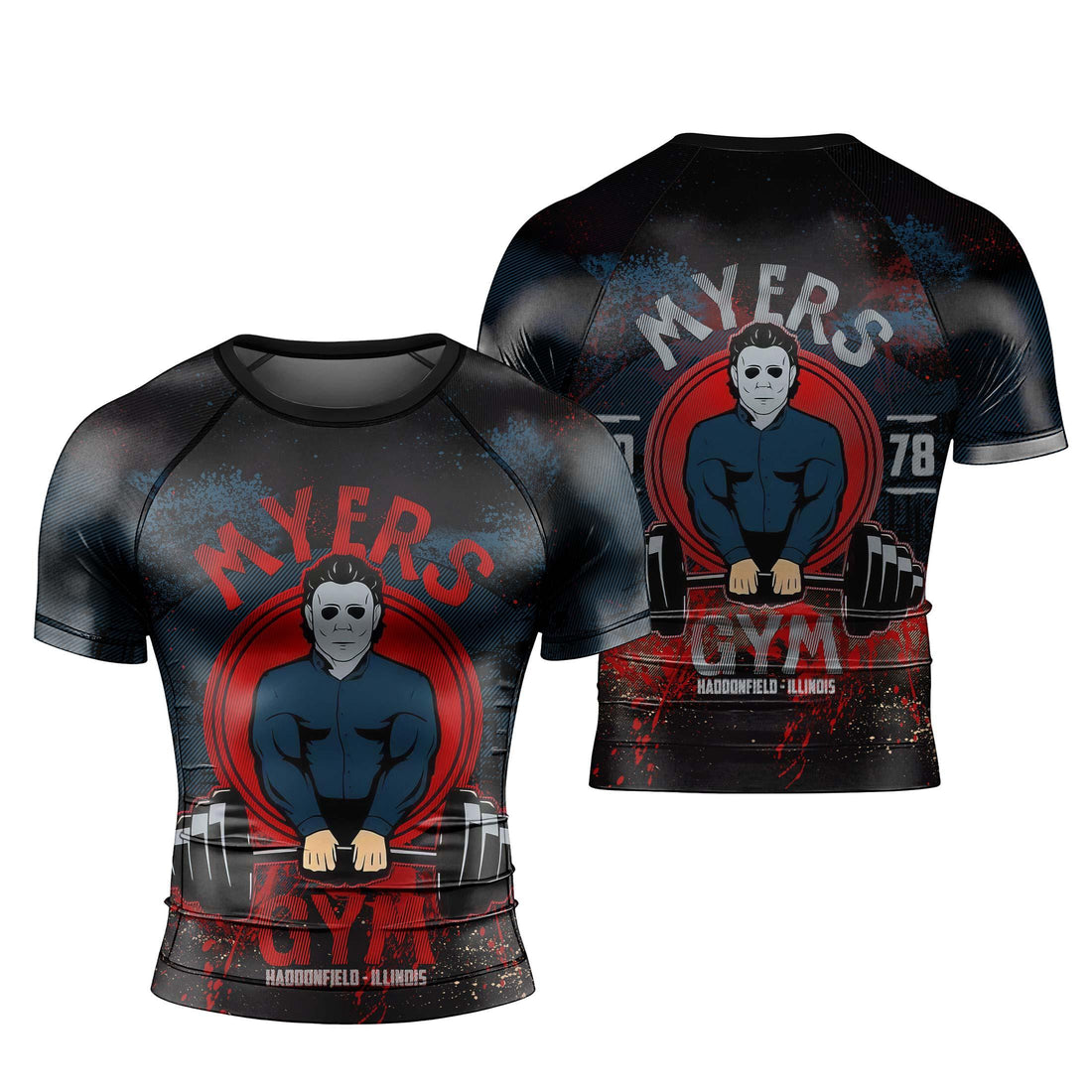 Welcome To Michael Myers 1978 Gym Rash Guard