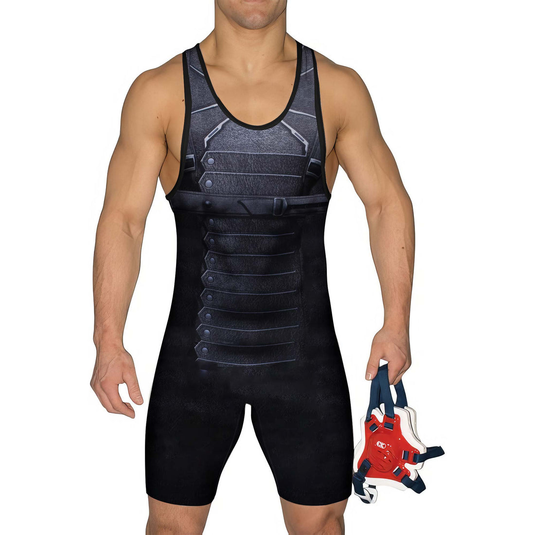 Winter Soldier Wrestling Singlet