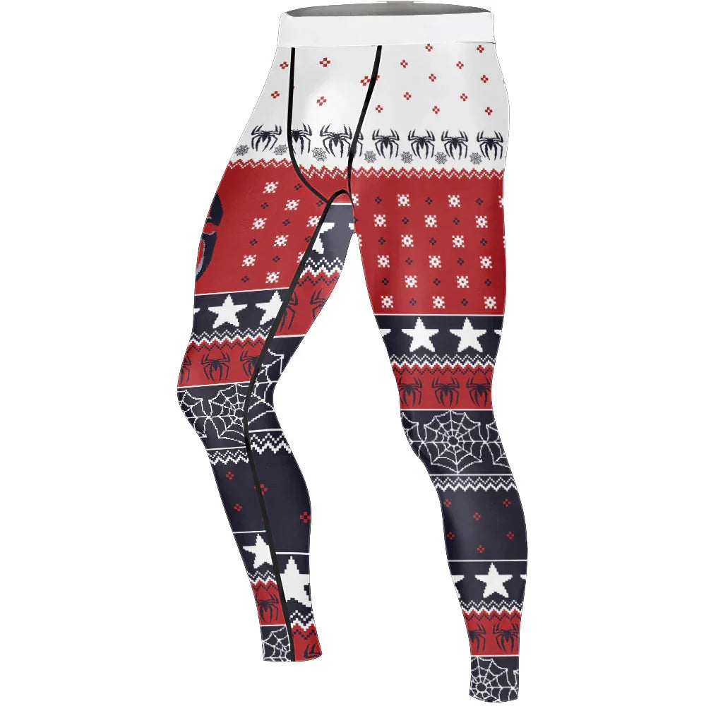 Winter Spider Guardian Men's Compression Leggings