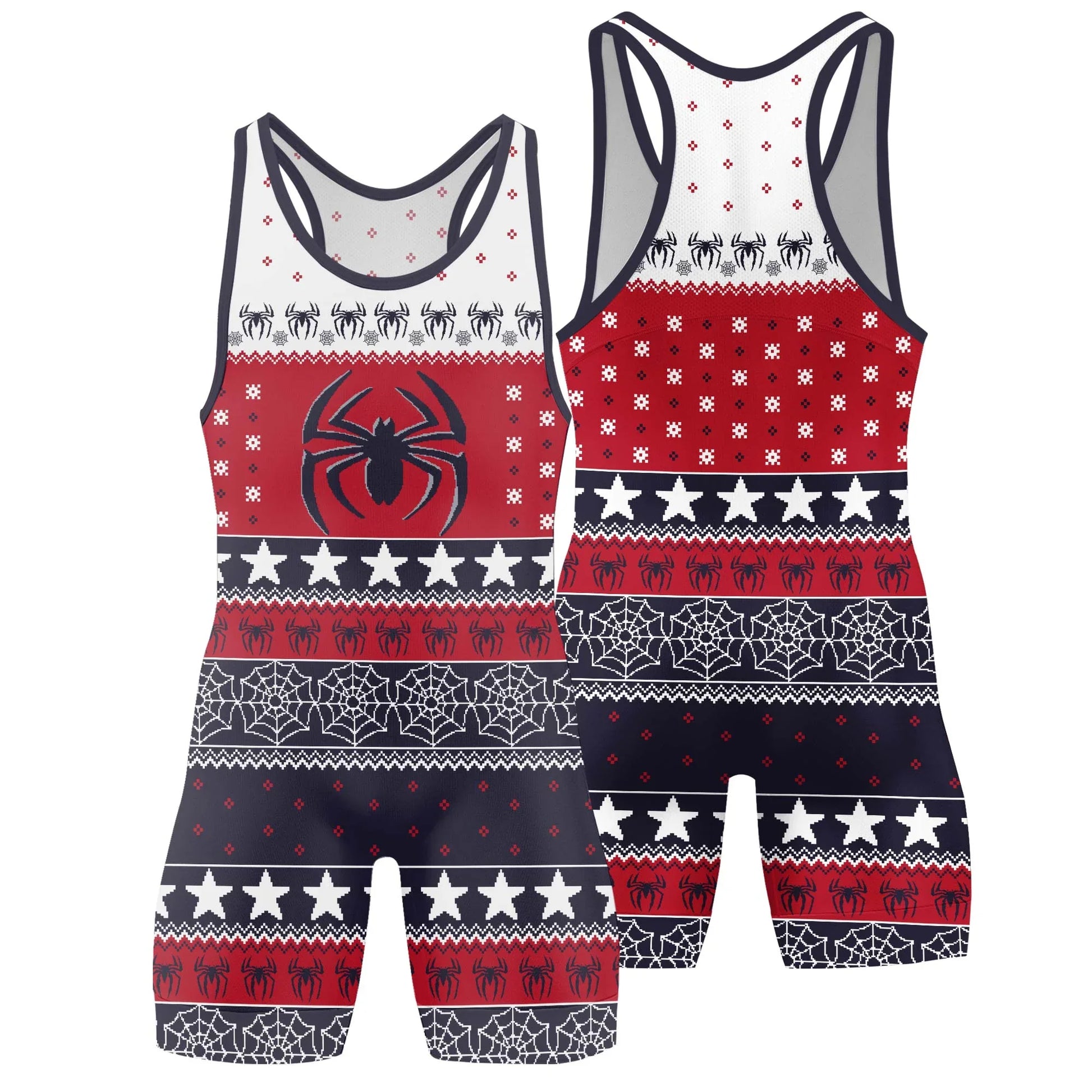 Winter Spider Guardian Wrestling Singlet