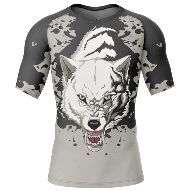 Wolf's Rain Kiba Wolf Form Rash Guard