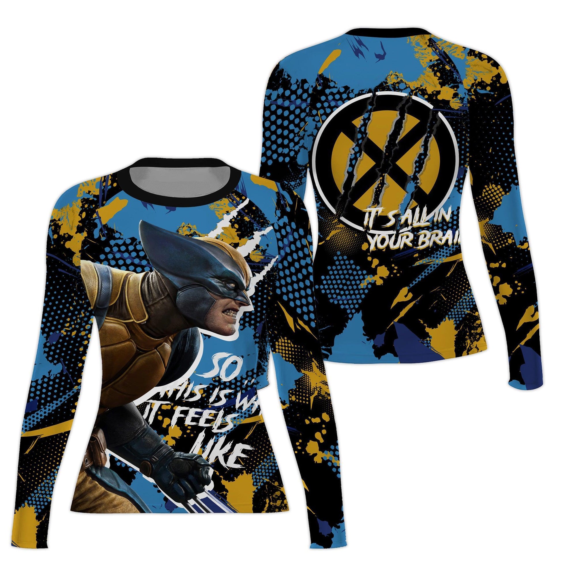 Wolverine The X-Men Rash Guard