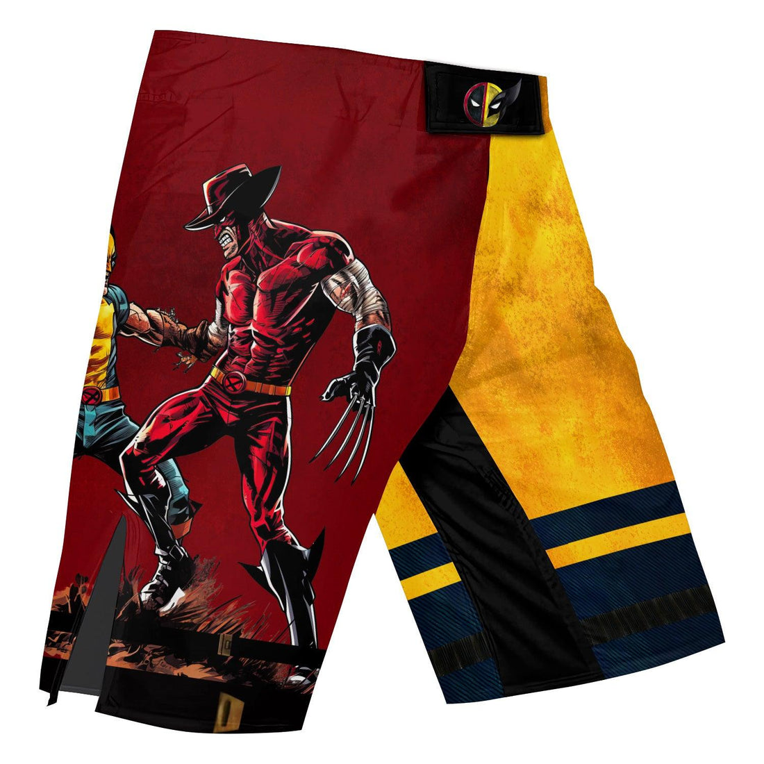 Wolverine Versus Freddy Krueger Fight Shorts