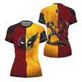 Wolverine Versus Freddy Krueger Rash Guard