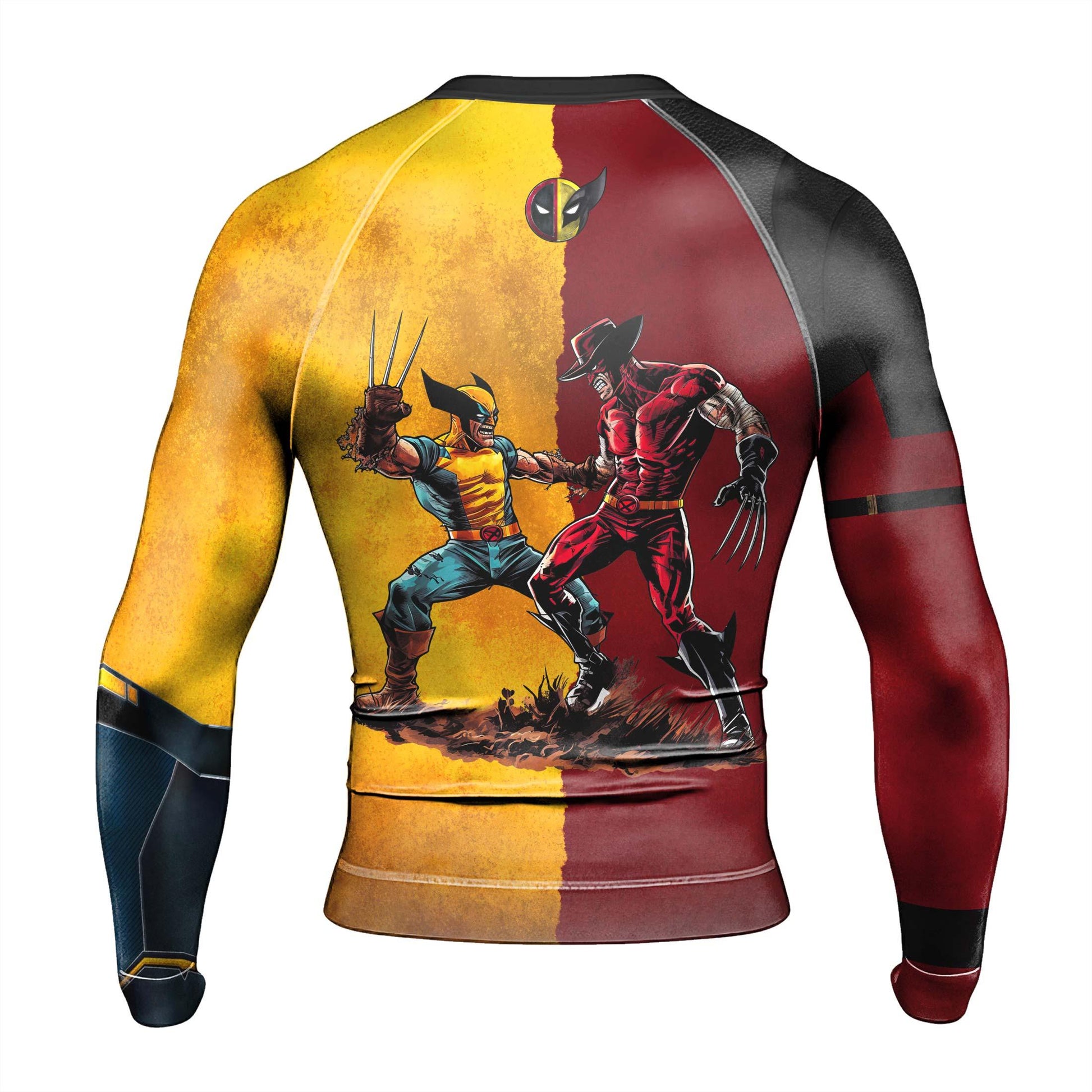 Wolverine Versus Freddy Krueger Rash Guard