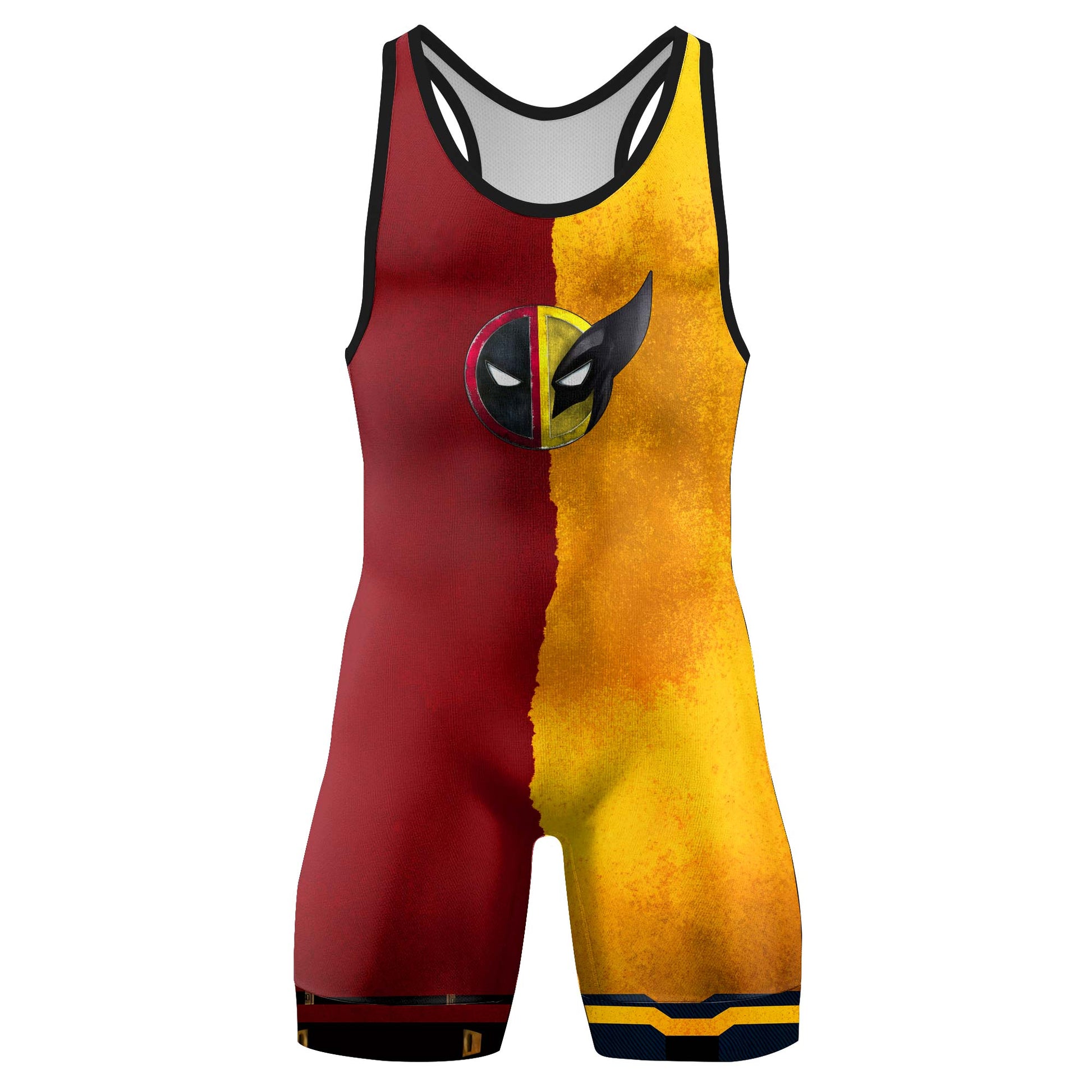 Wolverine Versus Freddy Krueger Wrestling Singlets