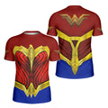 Wonder Woman Armor Kids Rash Guard