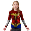Wonder Woman Armor Kids Rash Guard