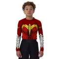 Wonder Woman Armor Kids Rash Guard