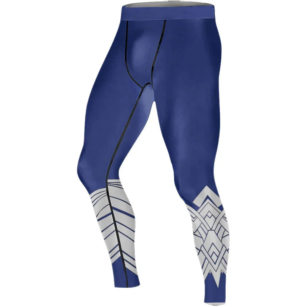 Wonder Woman Armor Men's Compression Leggings