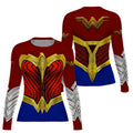 Wonder Woman Armor Rash Guard