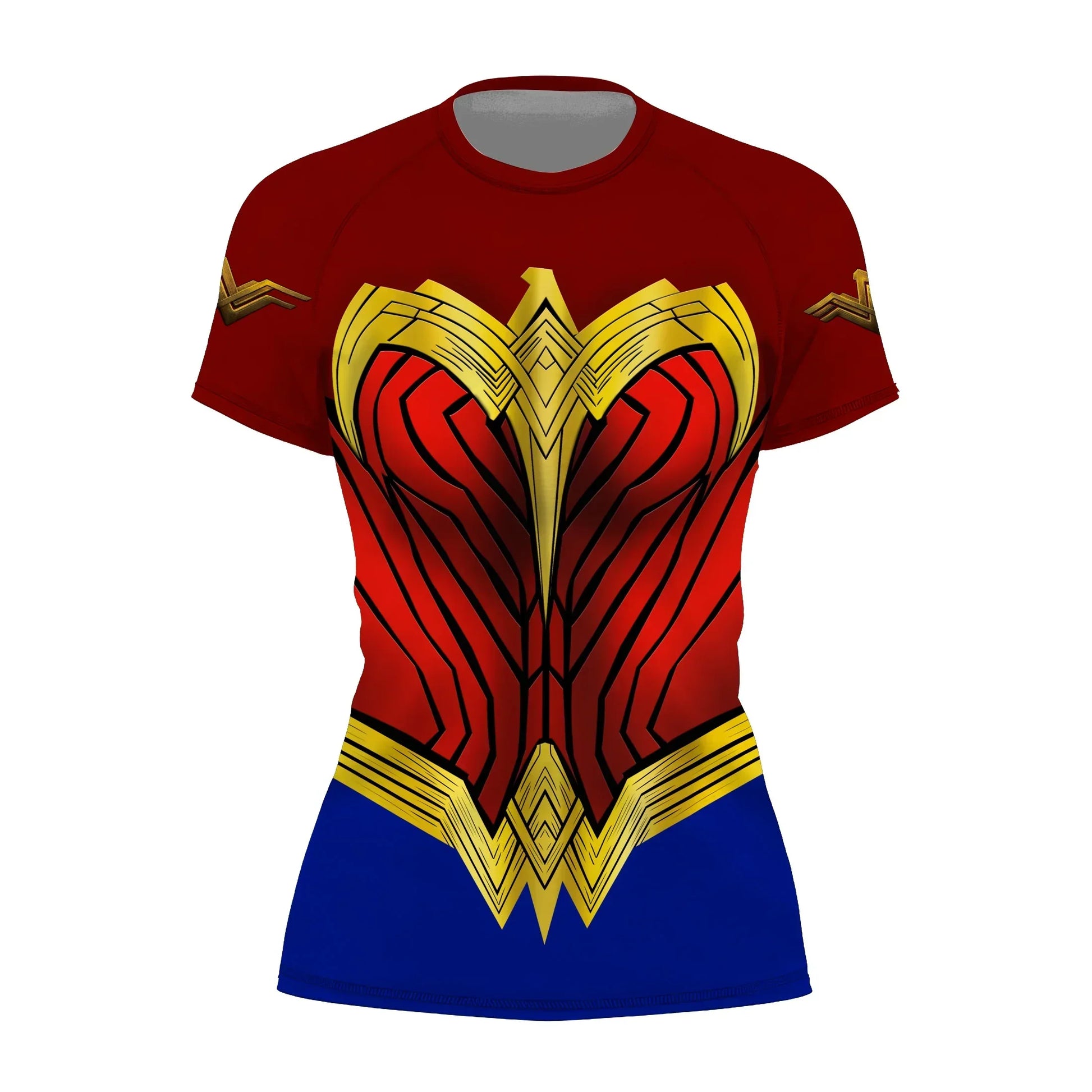Wonder Woman Armor Rash Guard