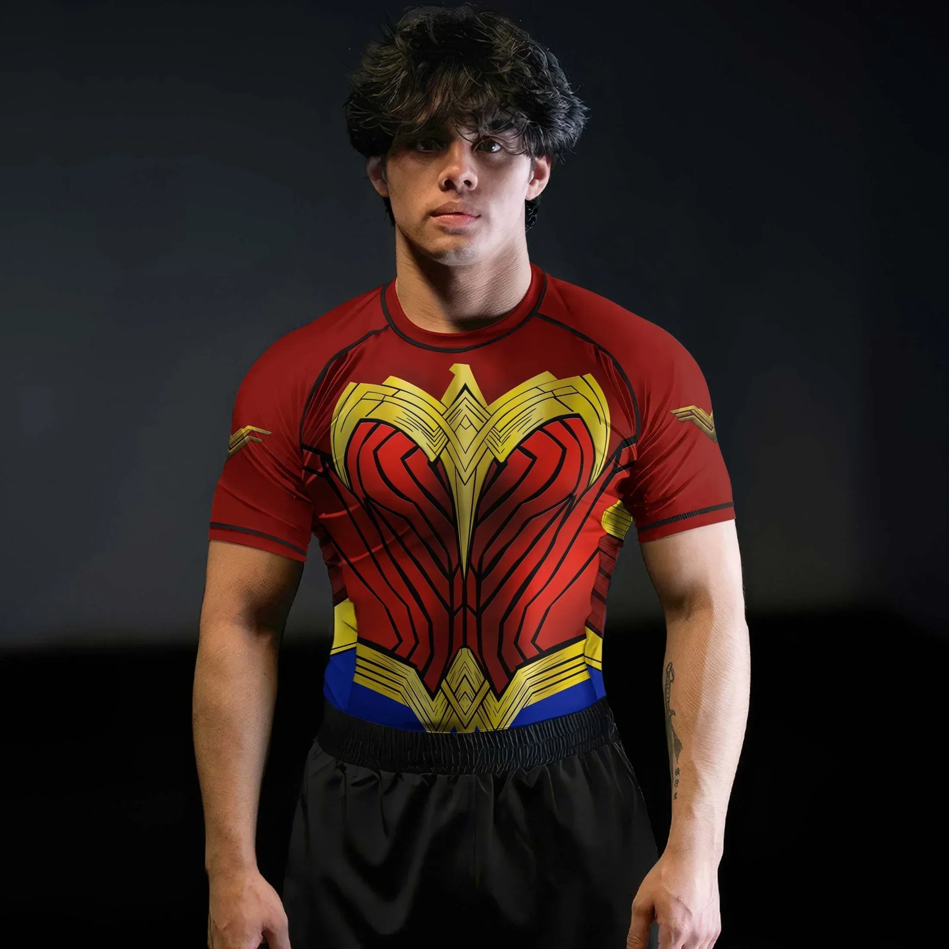 Wonder Woman Armor Rash Guard