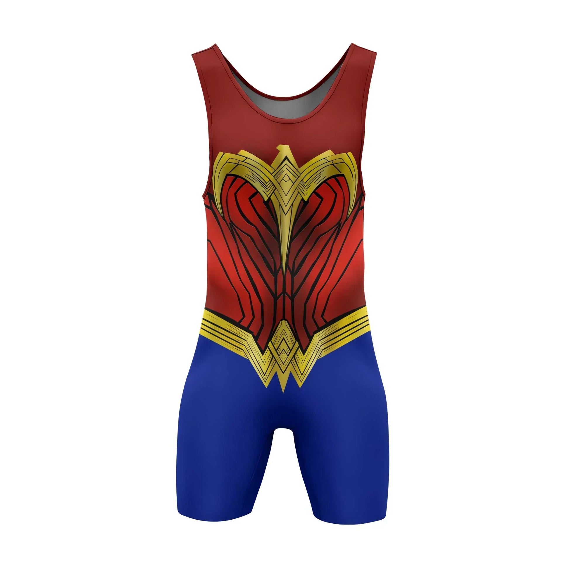 Wonder Woman Armor Wrestling Singlet