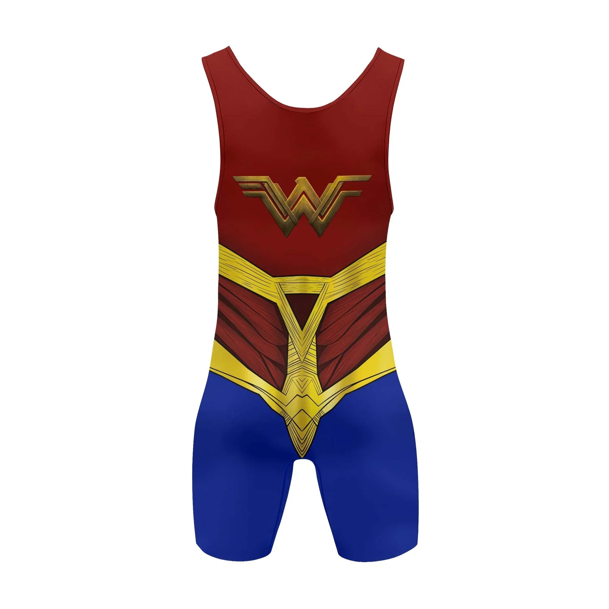 Wonder Woman Armor Wrestling Singlet