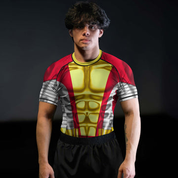 X Men Colossus Cosplay Rash Guard