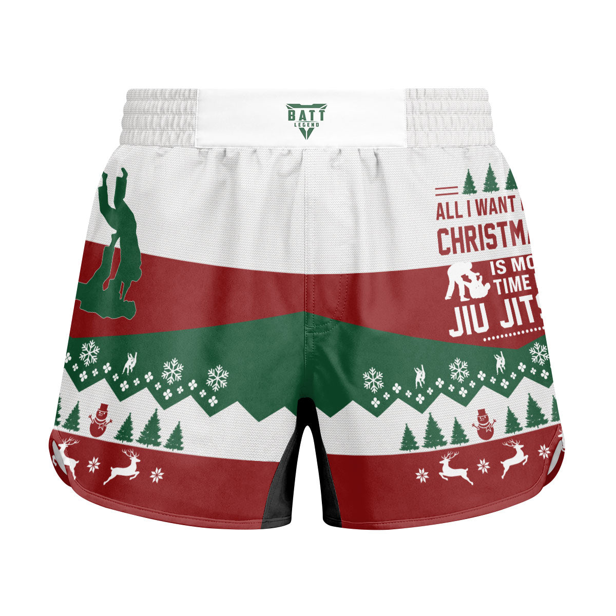 All I Want For Christmas Is Jiu Jitsu Kids Grappling Shorts