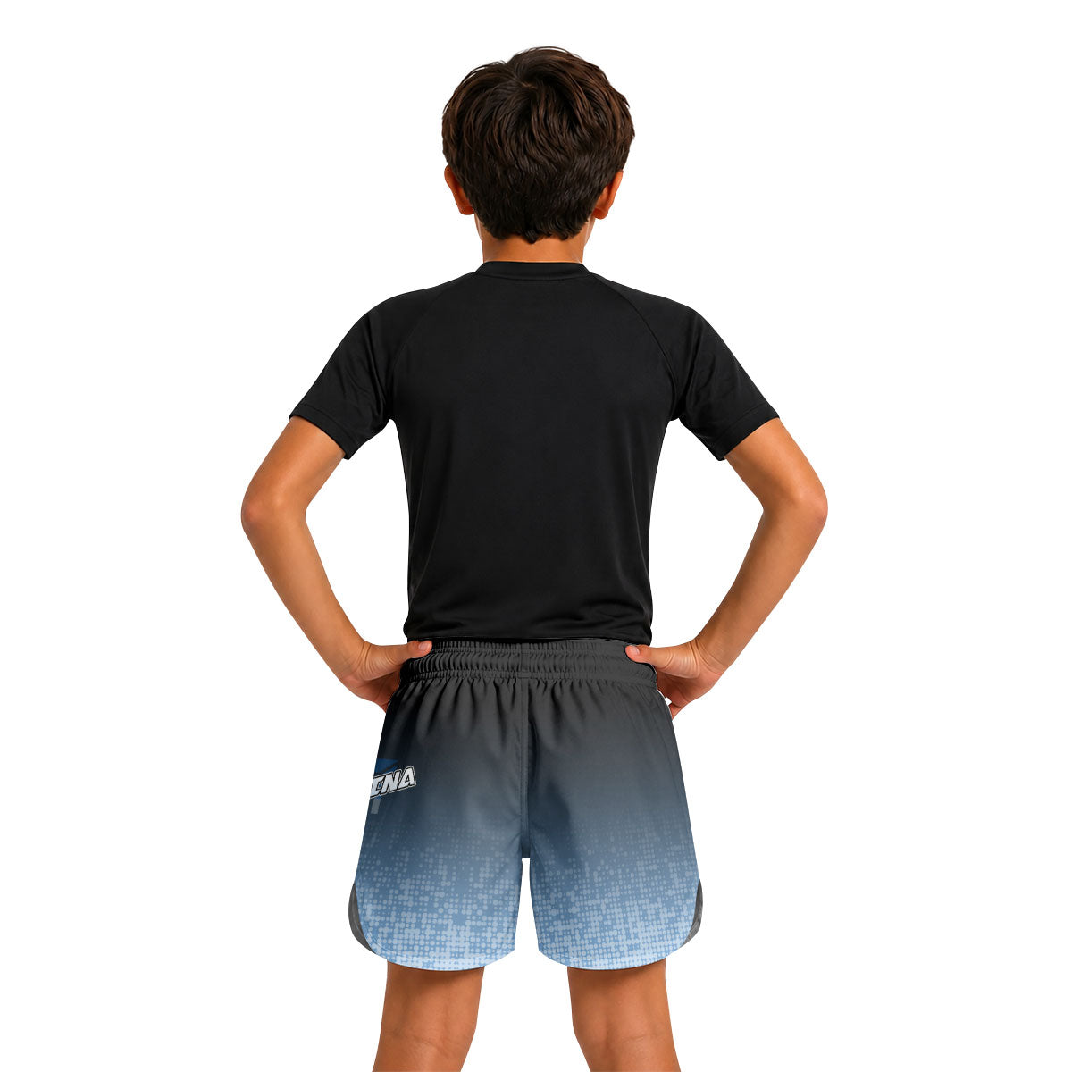 Argentina Halftone Kids Grappling Shorts
