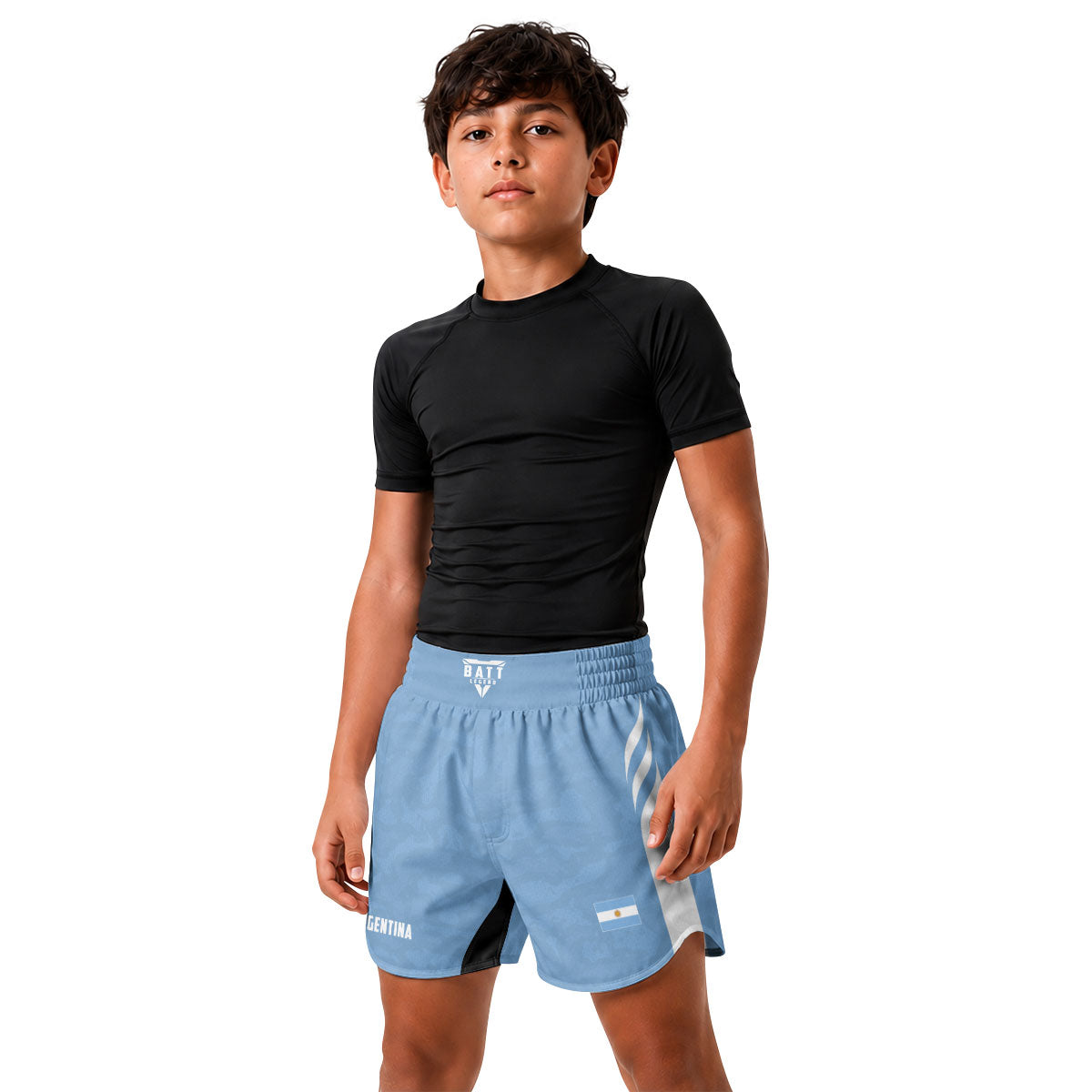 Argentina Heritage Force Kids Grappling Shorts