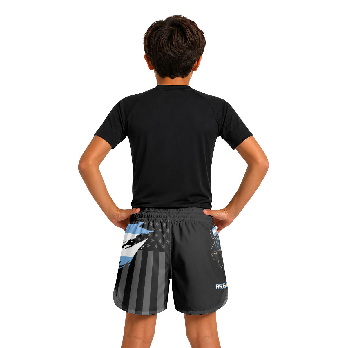 Argentina Phantom Division Kids Grappling Shorts