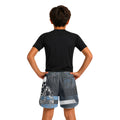 Argentina Skull Fighter Kids Grappling Shorts