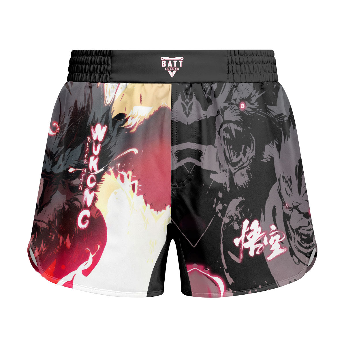 Black Myth Wukong Enemy Illusion Kids Grappling Shorts