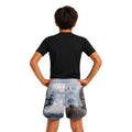 Black Myth Wukong Versus Four Heavenly Kings Kids Grappling Shorts