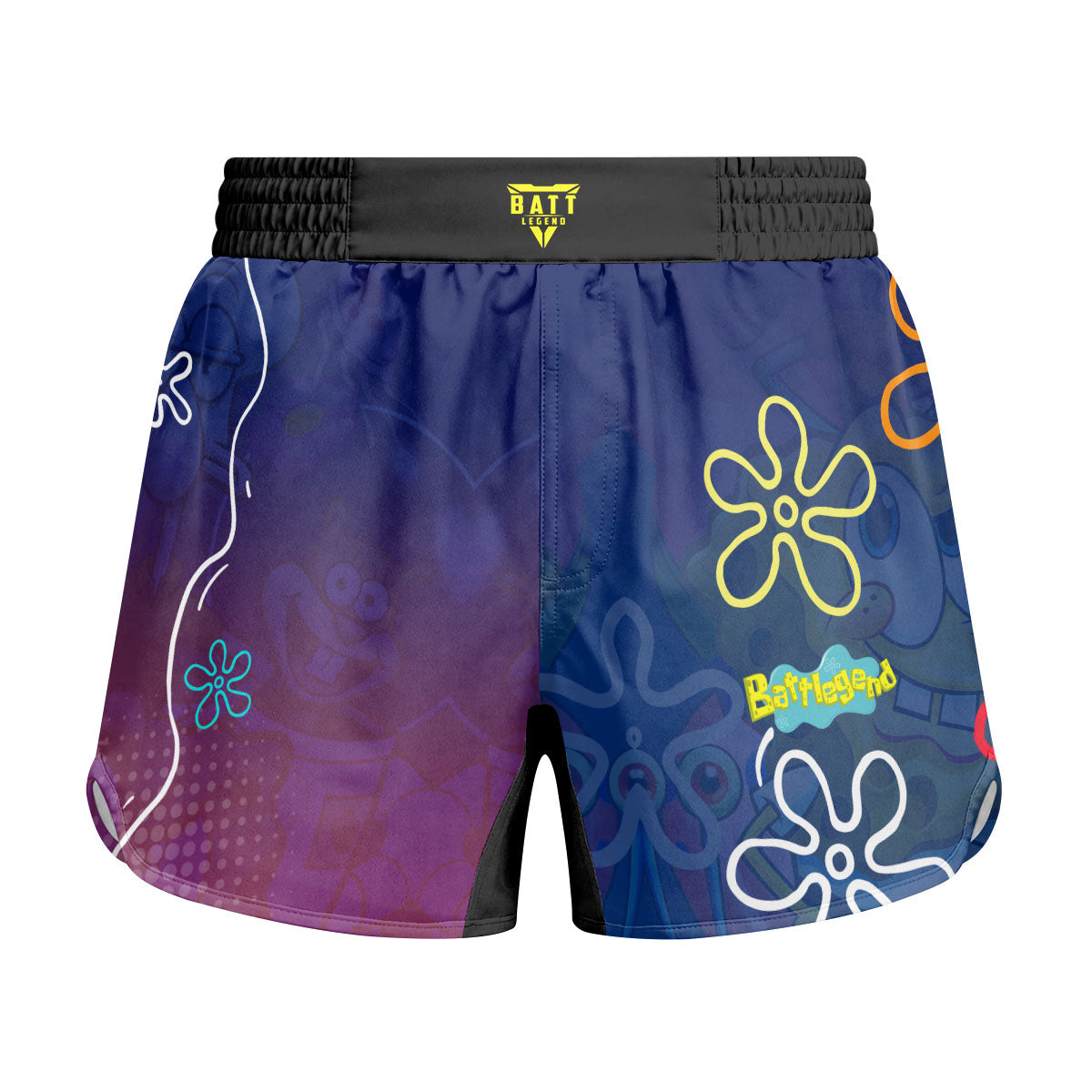 Blue Lagoon Cartoon Chaos Kids Grappling Shorts