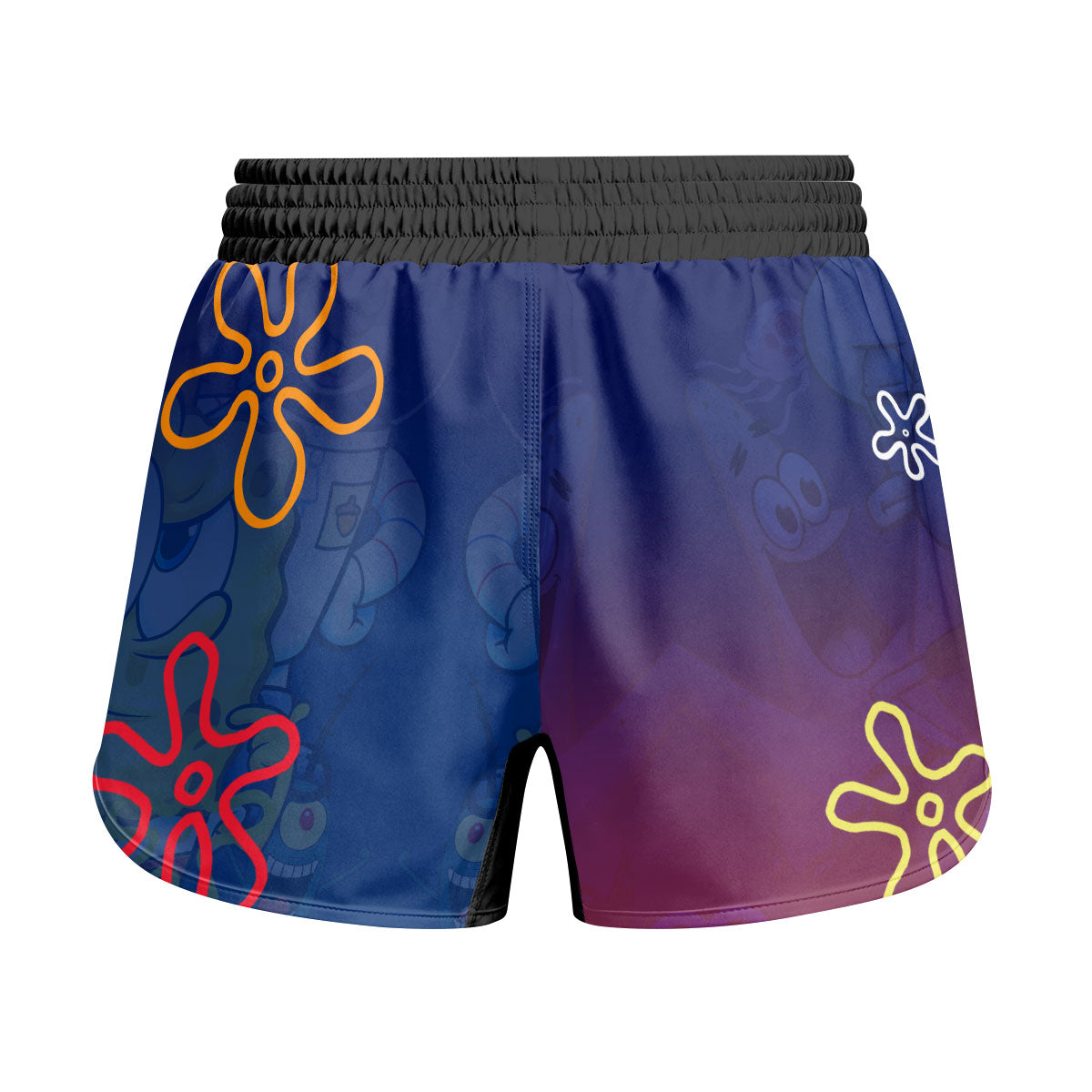 Blue Lagoon Cartoon Chaos Kids Grappling Shorts