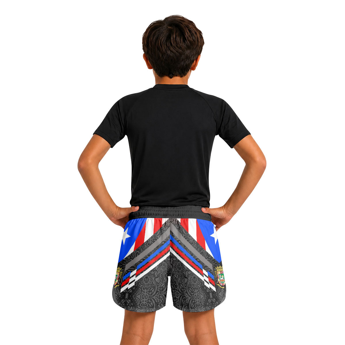 Boricua Blaze Kids Grappling Shorts