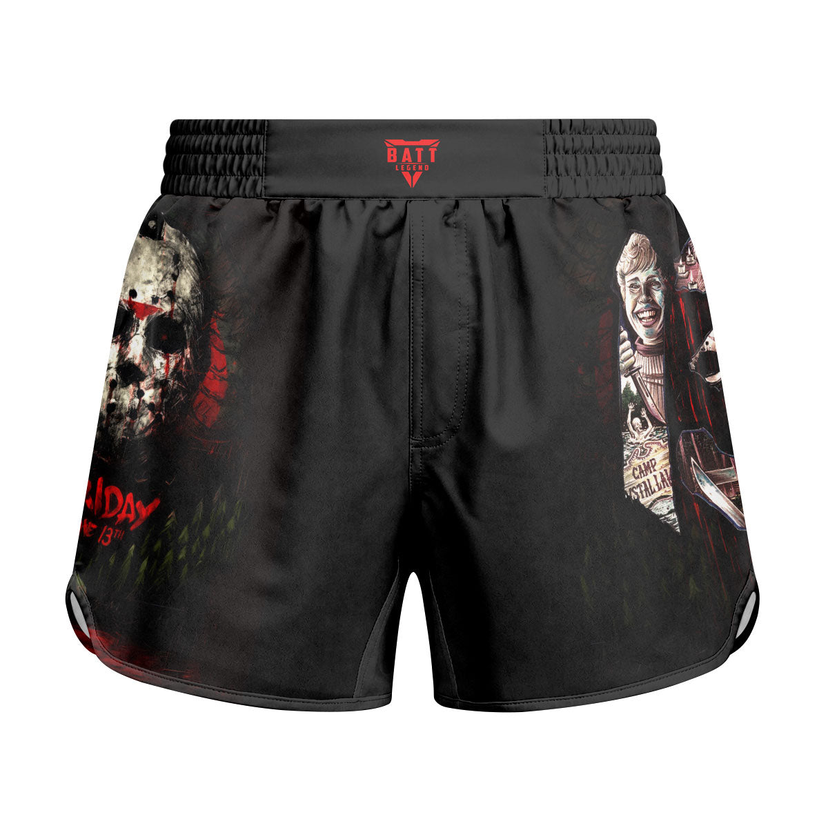 Camp Crystal Lake Friday The 13th Kids Grappling Shorts