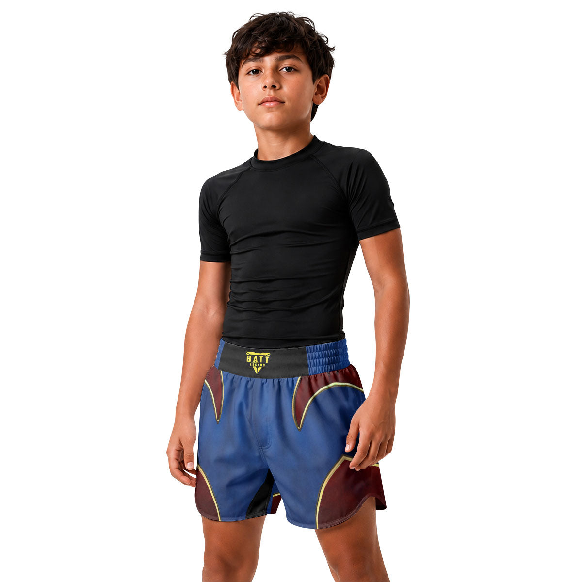 Captain Marvel Kids Grappling Shorts