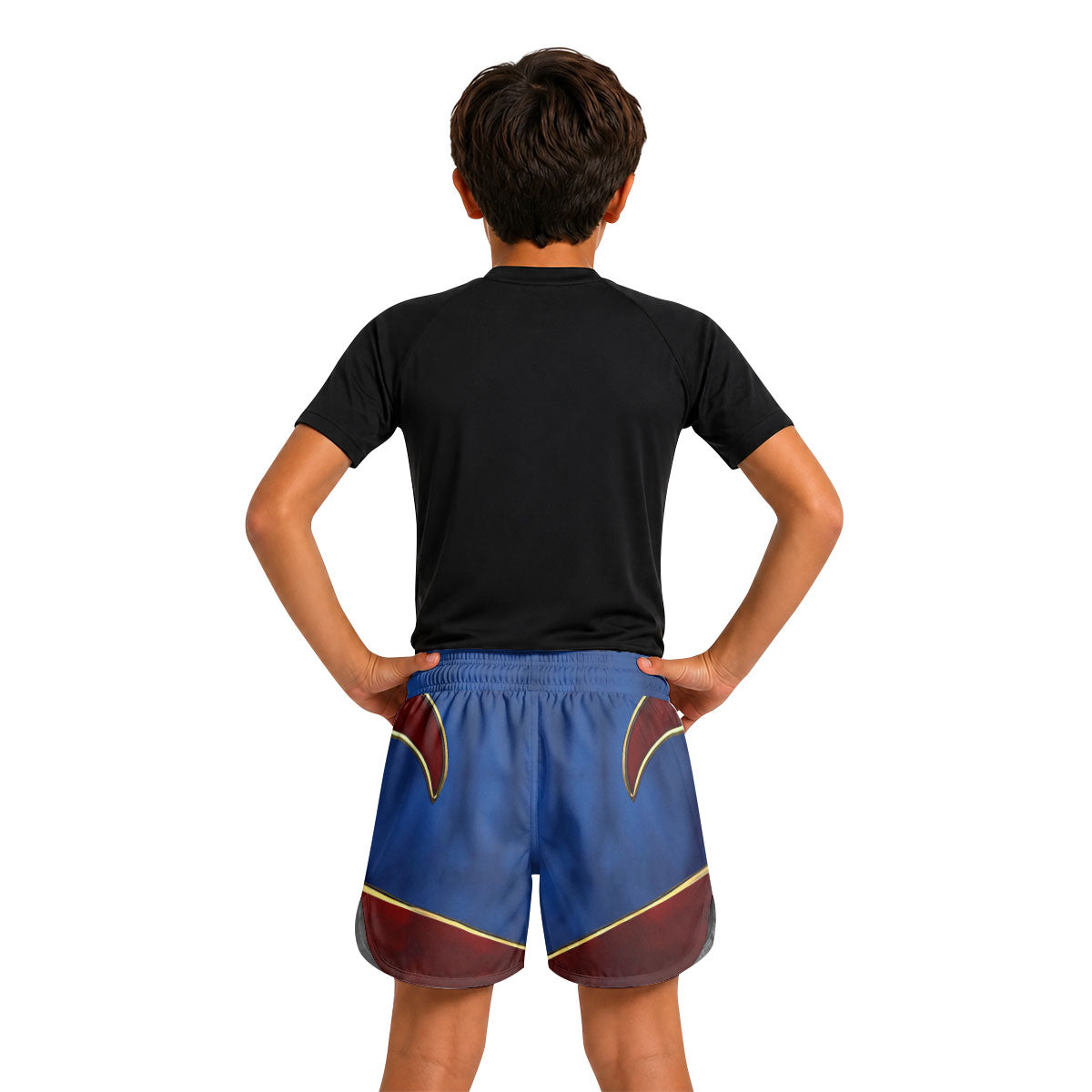 Captain Marvel Kids Grappling Shorts