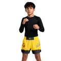 Chokemon Pikachu Face Kids Grappling Shorts