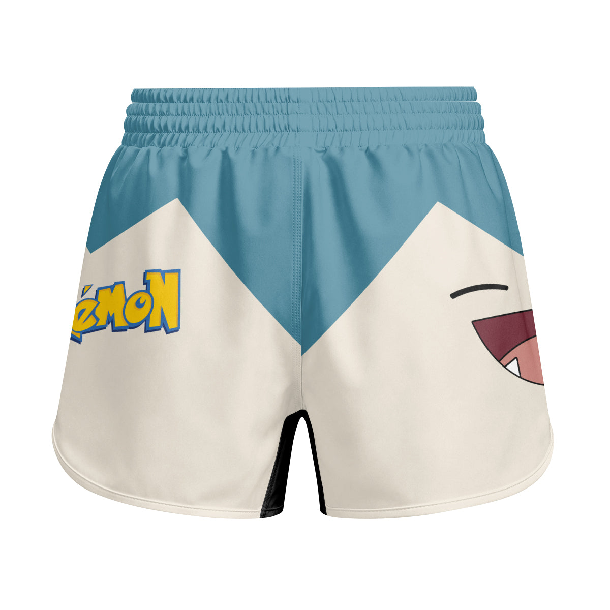 Chokemon Snorlax Face Kids Grappling Shorts