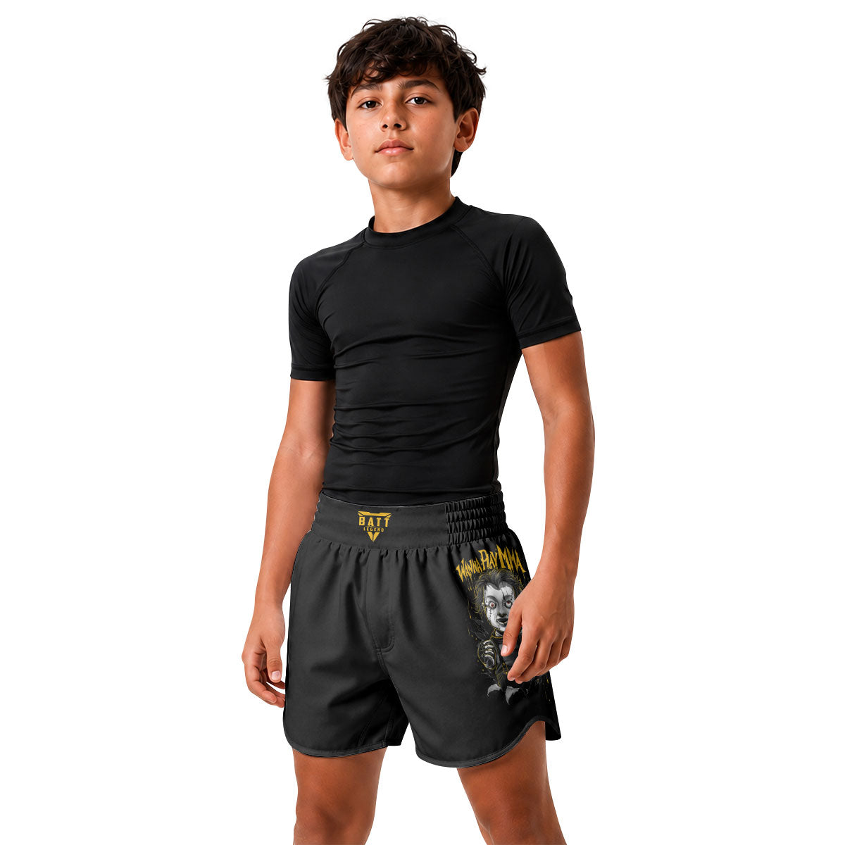 Chucky Wanna Play MMA Kids Grappling Shorts