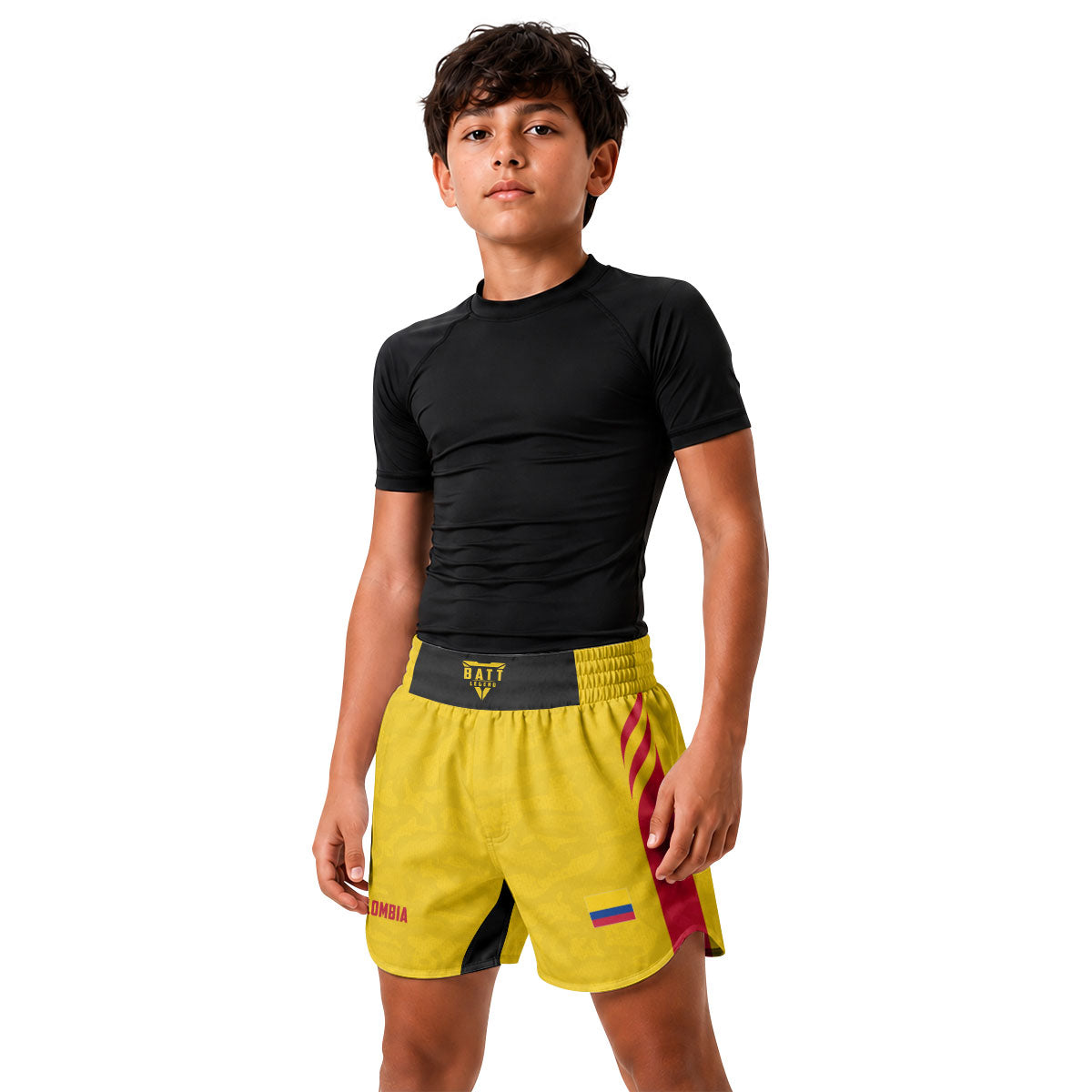 Colombia Heritage Force Kids Grappling Shorts
