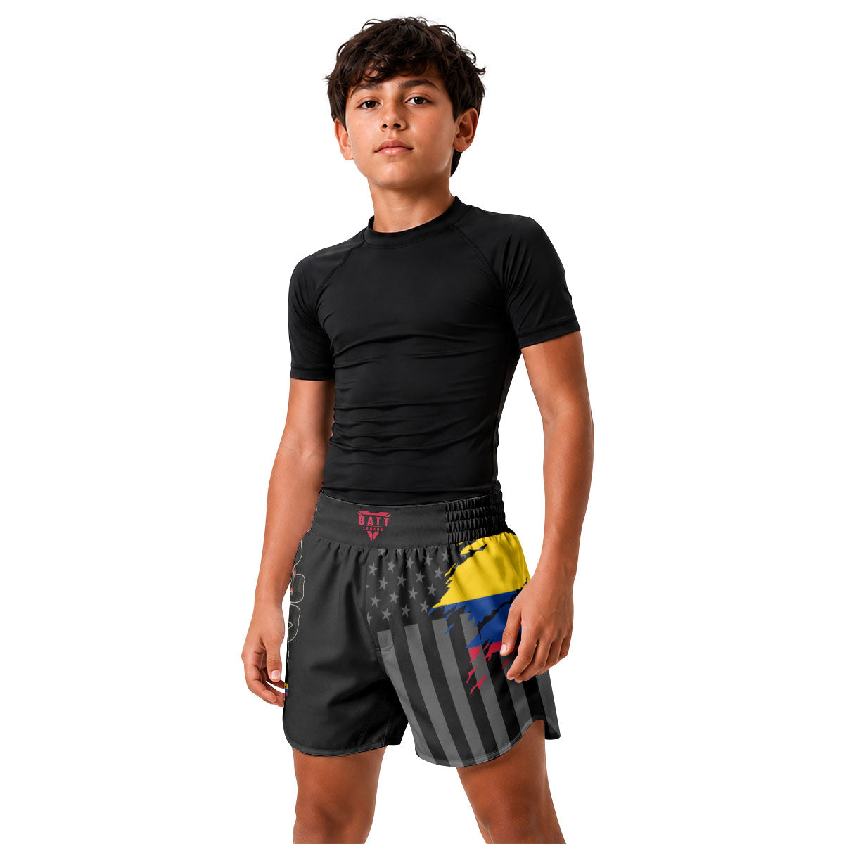 Colombia Phantom Division Kids Grappling Shorts