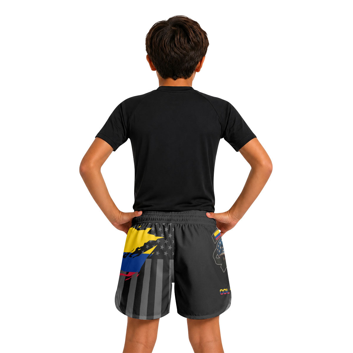 Colombia Phantom Division Kids Grappling Shorts