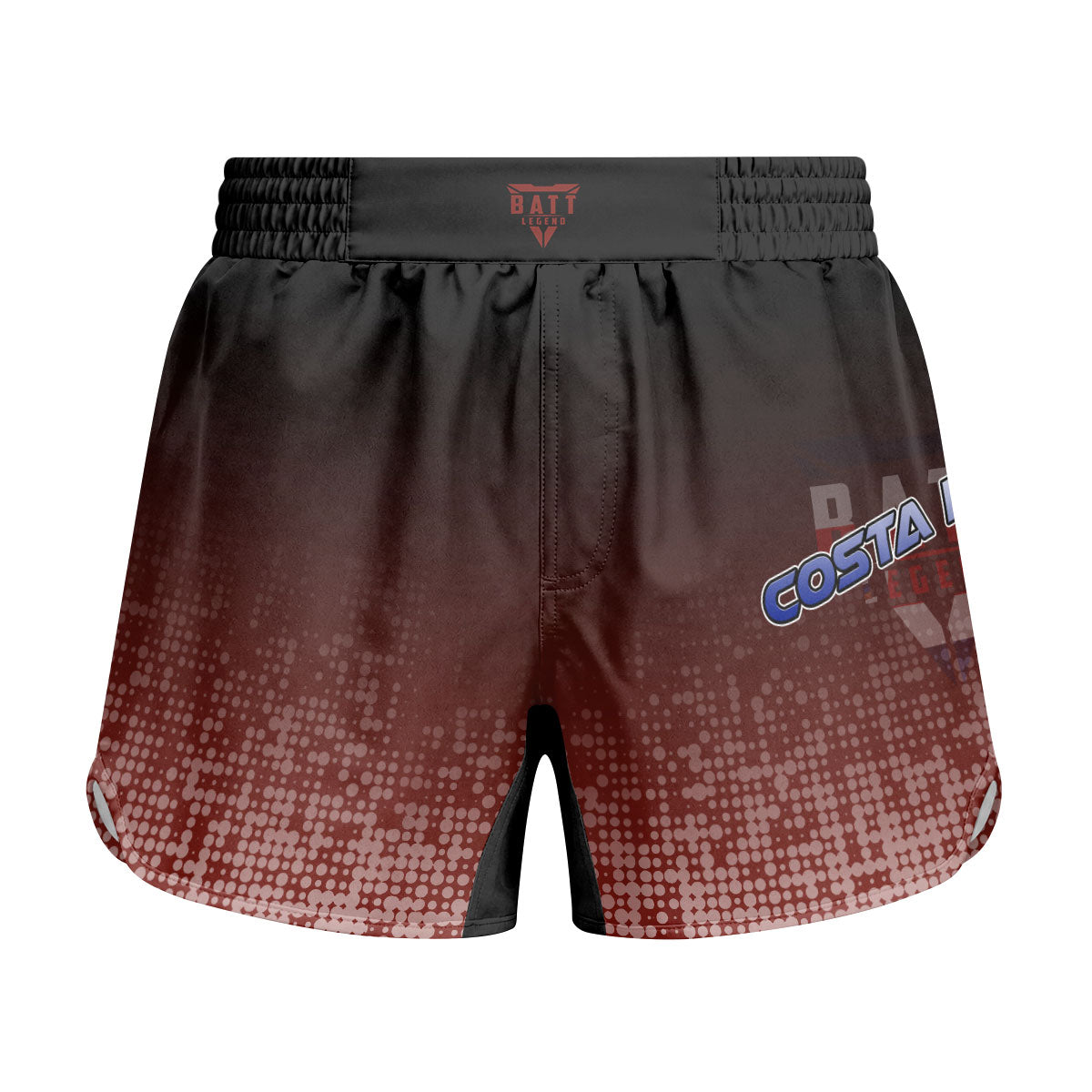 Costa Rica Halftone Kids Grappling Shorts